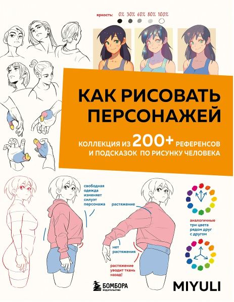 Как рисовать персонажей. Коллекция из 200+ референсов и подсказок по рисунку человека